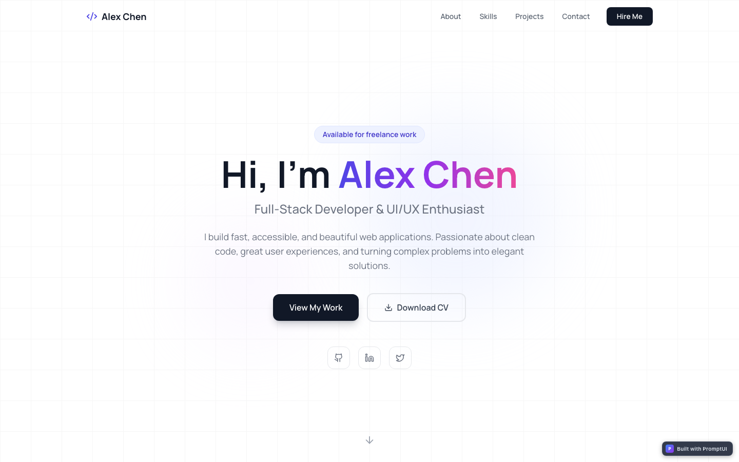 portfolio preview