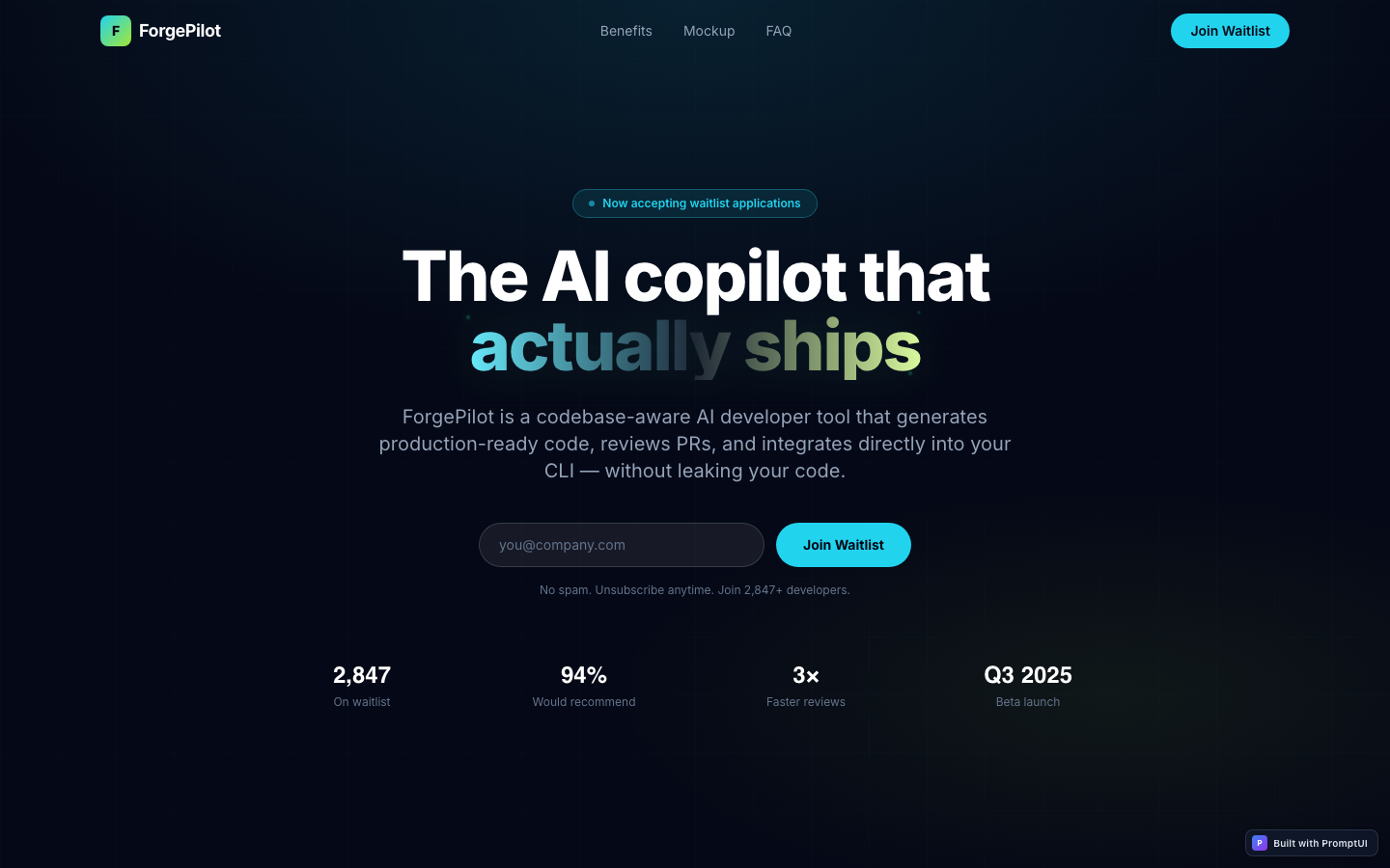 premium-ai-waitlist preview