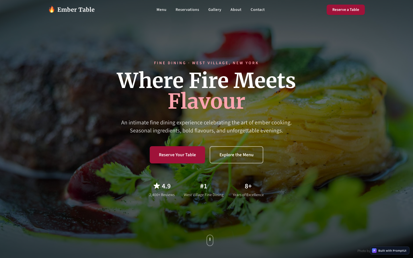 premium-restaurant preview